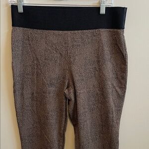 Soft Surroundings Leopard Print Leggings Size Medium